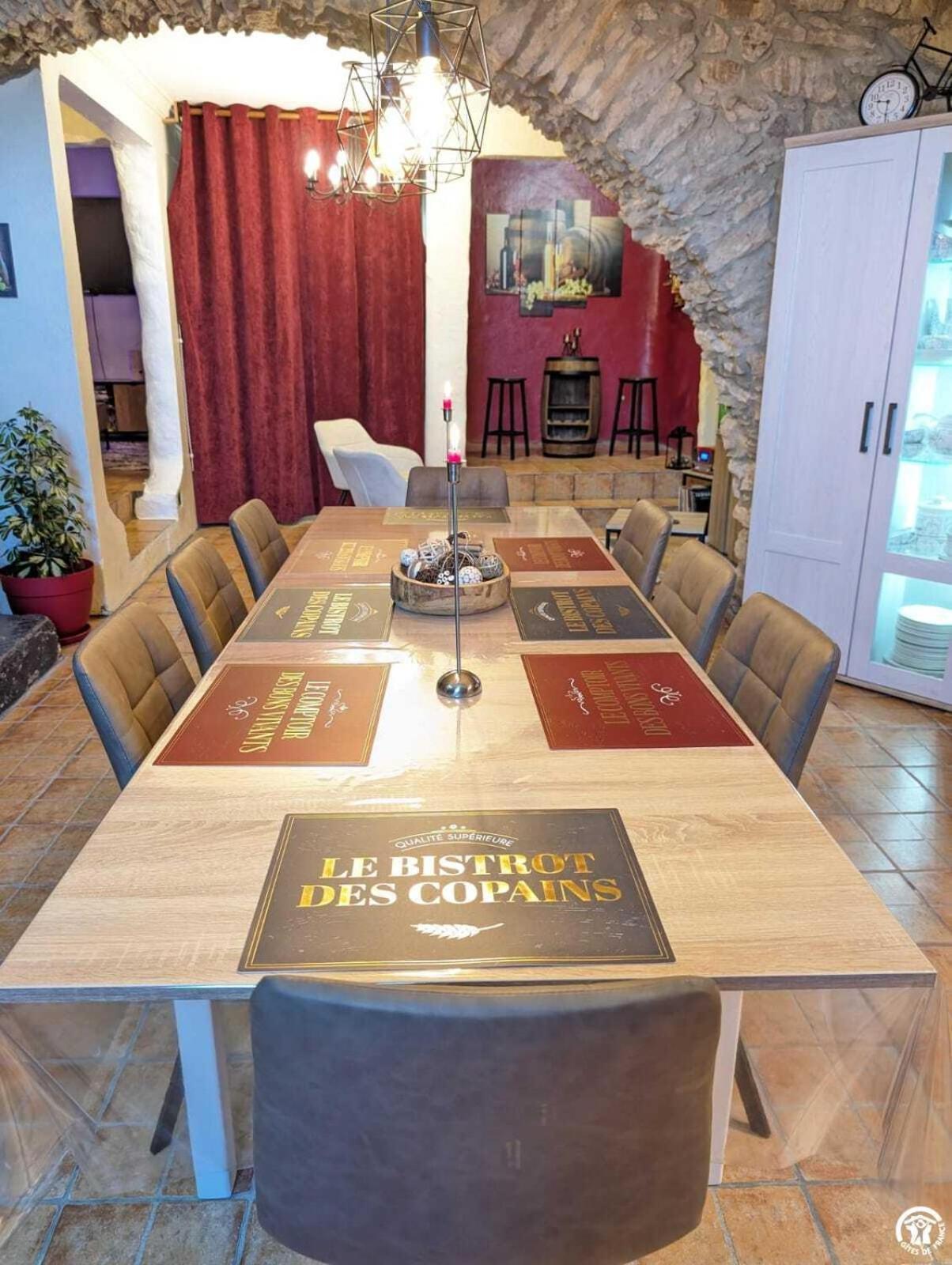 La Maison Millesime Bed & Breakfast La Caunette Bagian luar foto
