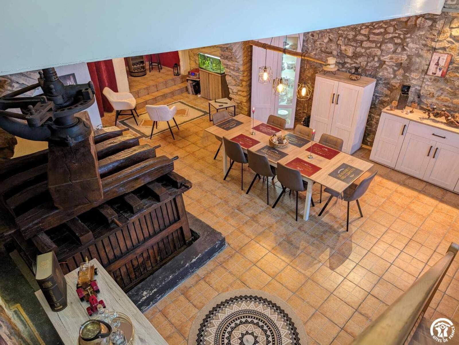 La Maison Millesime Bed & Breakfast La Caunette Bagian luar foto