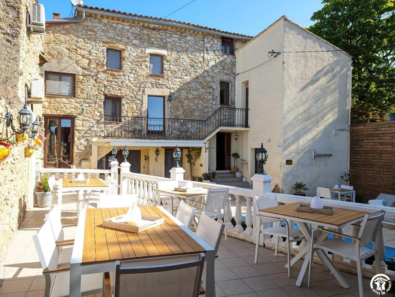 La Maison Millesime Bed & Breakfast La Caunette Bagian luar foto